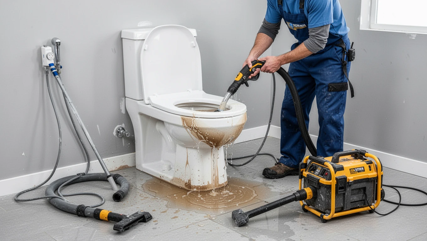 Toilet Overflow Cleanup