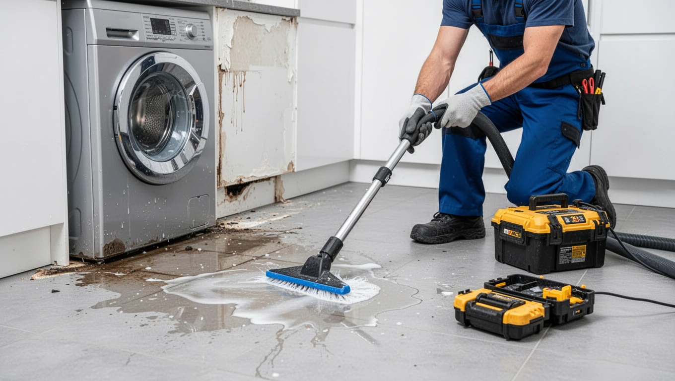Appliance Leak Cleanup