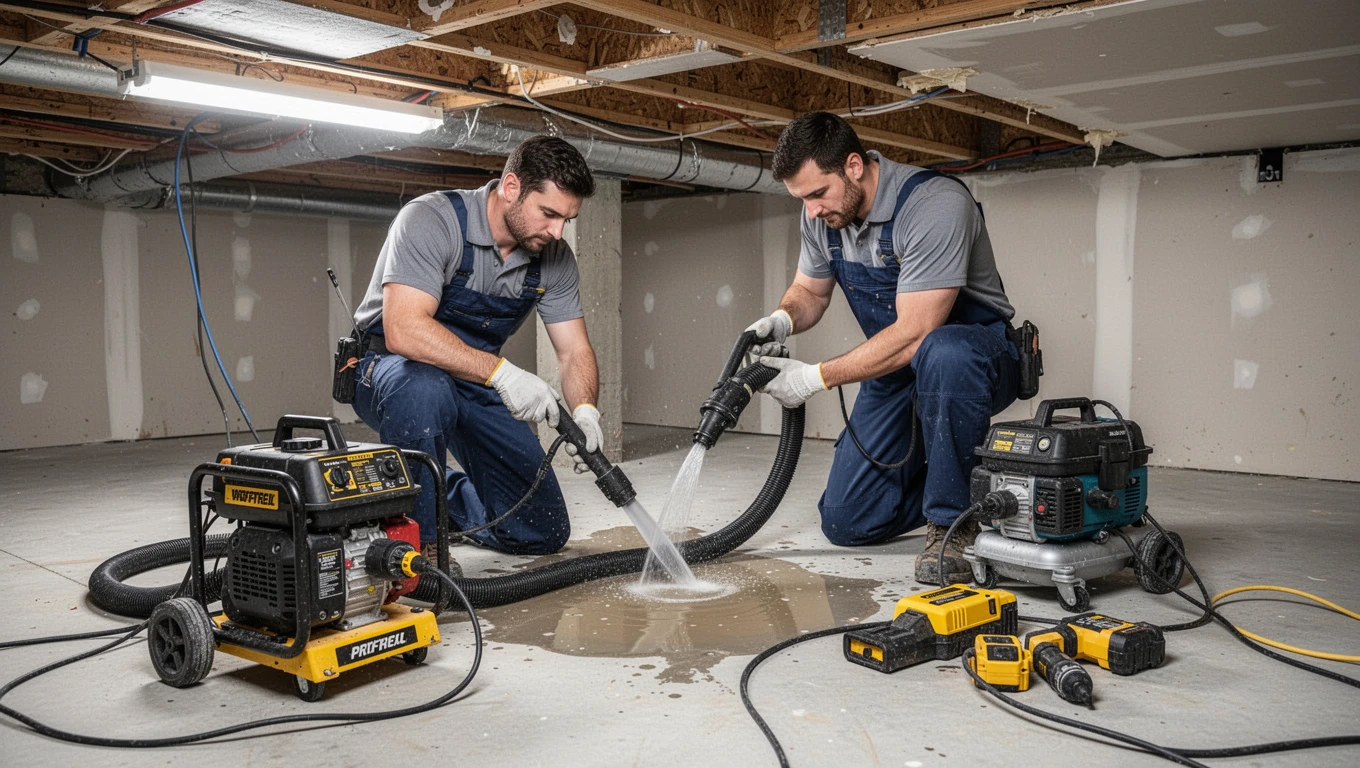 Crawl Space Water Removal